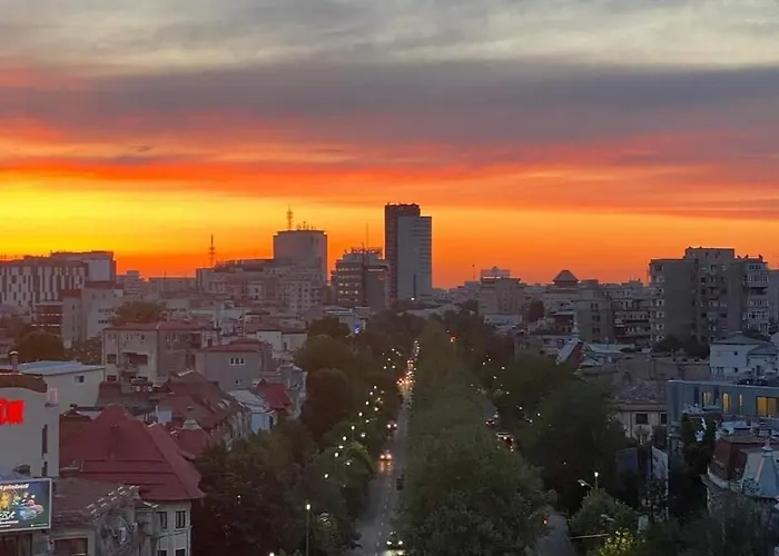Golden Studio- Panoramic View With Terrace