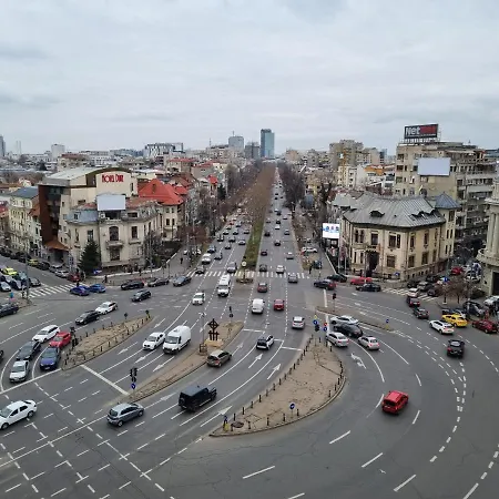 Golden Studio- Panoramic View With Terrace Apartament