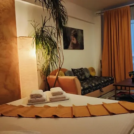 Golden Studio- Panoramic View With Terrace בוקרשט