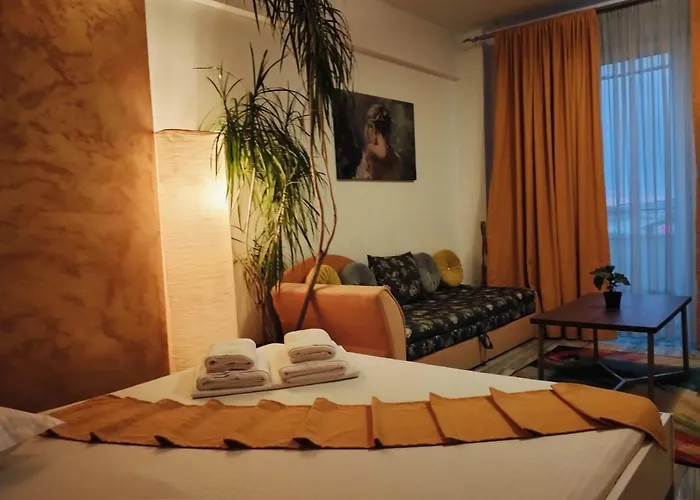 Golden Studio- Panoramic View With Terrace Bukarest