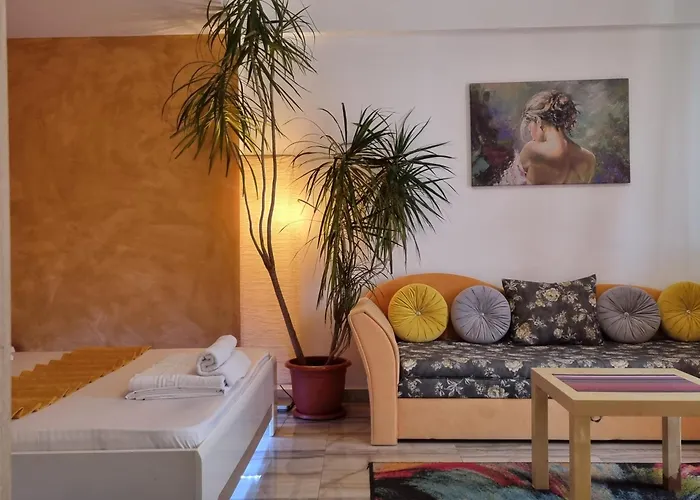 Golden Studio- Panoramic View With Terrace Apartament Bukareszt